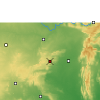 Nearby Forecast Locations - Bethamcherla - Map