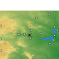 Nearby Forecast Locations - Chandrapura - Map