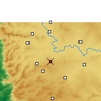 Nearby Forecast Locations - Chikkodi - Map