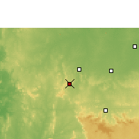 Nearby Forecast Locations - Dalli Rajhara - Map
