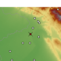Nearby Forecast Locations - Gurdaspur - Map