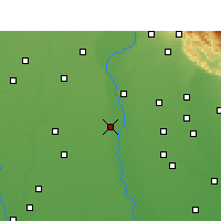 Nearby Forecast Locations - Hastinapur - Map