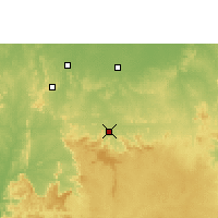 Nearby Forecast Locations - Kanker - Map