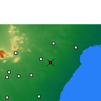 Nearby Forecast Locations - Karaikudi - Map