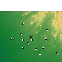 Nearby Forecast Locations - Kheralu - Map
