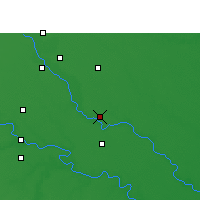 Nearby Forecast Locations - Lalganj - Map