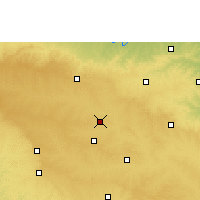 Nearby Forecast Locations - Latur - Map