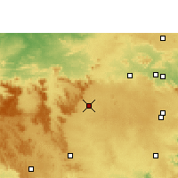 Nearby Forecast Locations - Lohardaga - Map