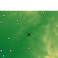 Nearby Forecast Locations - Lunavada - Map