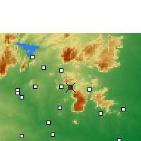 Nearby Forecast Locations - Namagiripettai - Map