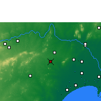 Nearby Forecast Locations - Narasaraopet - Map