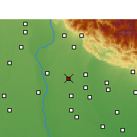 Nearby Forecast Locations - Nehtaur - Map