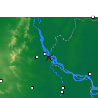 Nearby Forecast Locations - Paschim Punropara - Map