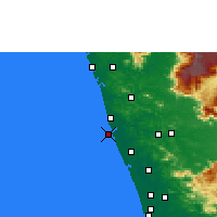 Nearby Forecast Locations - Ponnani - Map