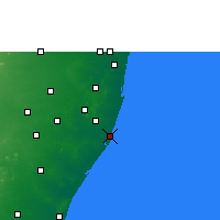 Nearby Forecast Locations - Pudupattinam - Map
