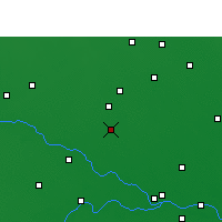 Nearby Forecast Locations - Siwan - Map