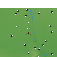 Nearby Forecast Locations - Sonipat - Map