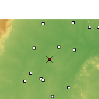 Nearby Forecast Locations - Tilda Newra - Map