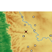 Nearby Forecast Locations - Peth Vadgaon - Map