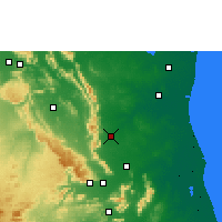 Nearby Forecast Locations - Venkatagiri - Map