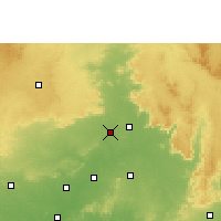 Nearby Forecast Locations - Waraseoni - Map