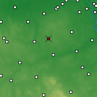Nearby Forecast Locations - Biała Rawska - Map