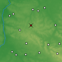 Nearby Forecast Locations - Bychawa - Map