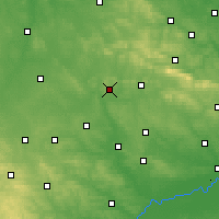 Nearby Forecast Locations - Chęciny - Map