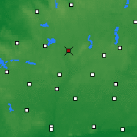 Nearby Forecast Locations - Czarne - Map