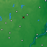 Nearby Forecast Locations - Czersk - Map