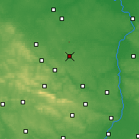 Nearby Forecast Locations - Iłża - Map