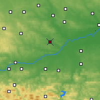Nearby Forecast Locations - Kazimierza Wielka - Map