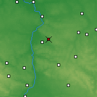 Nearby Forecast Locations - Poniatowa - Map