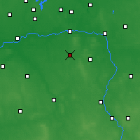Nearby Forecast Locations - Tuliszków - Map
