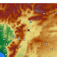 Nearby Forecast Locations - Türkoğlu - Map