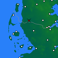 Nearby Forecast Locations - Tønder - Map