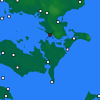 Nearby Forecast Locations - Vordingborg - Map