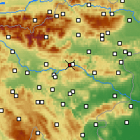 Nearby Forecast Locations - Zagorje ob Savi - Map
