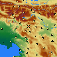 Nearby Forecast Locations - Cerkno - Map
