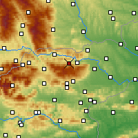 Nearby Forecast Locations - Lovrenc na Pohorju - Map