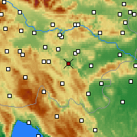 Nearby Forecast Locations - Žužemberk - Map