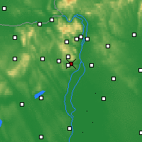 Nearby Forecast Locations - Budaörs - Map