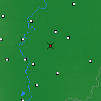 Nearby Forecast Locations - Szarvas - Map