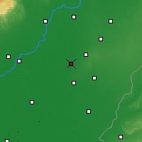 Nearby Forecast Locations - Balmazújváros - Map