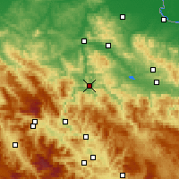 Nearby Forecast Locations - Zavidovići - Map