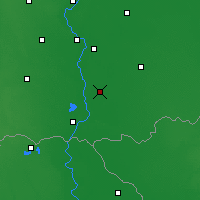 Nearby Forecast Locations - Hódmezővásárhely - Map