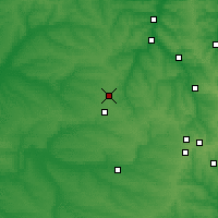 Nearby Forecast Locations - Rodynske - Map