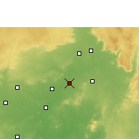 Nearby Forecast Locations - Tirora - Map