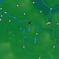 Nearby Forecast Locations - Fürstenwalde - Map