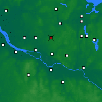 Nearby Forecast Locations - Ahrensburg - Map